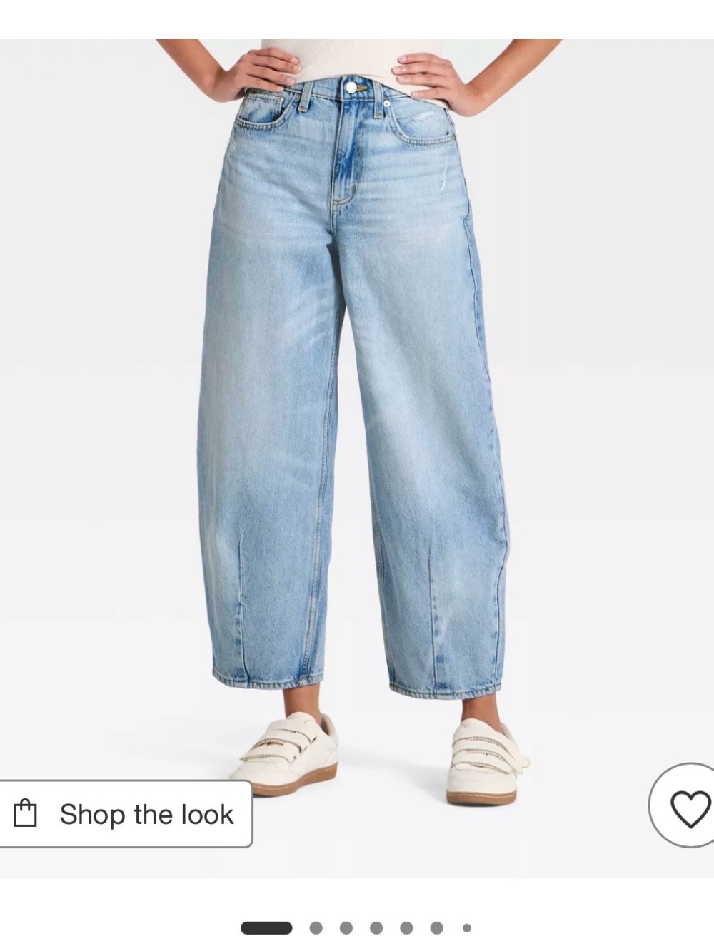 Target Women’s High-Rise Light Blue Distressed Jeans